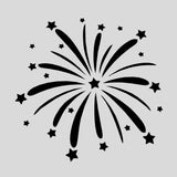 Firework Cookie Cutter | Stamp | Stencil #5