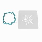 Firework Cookie Cutter | Stamp | Stencil #5
