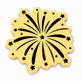 Firework Cookie Cutter | Stamp | Stencil #5
