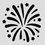 Firework Cookie Cutter | Stamp | Stencil #6