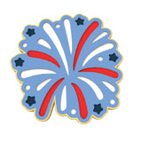 Firework Cookie Cutter | Stamp | Stencil #6