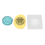 Firework Expert Cookie Cutter | Stamp | Stencil #1