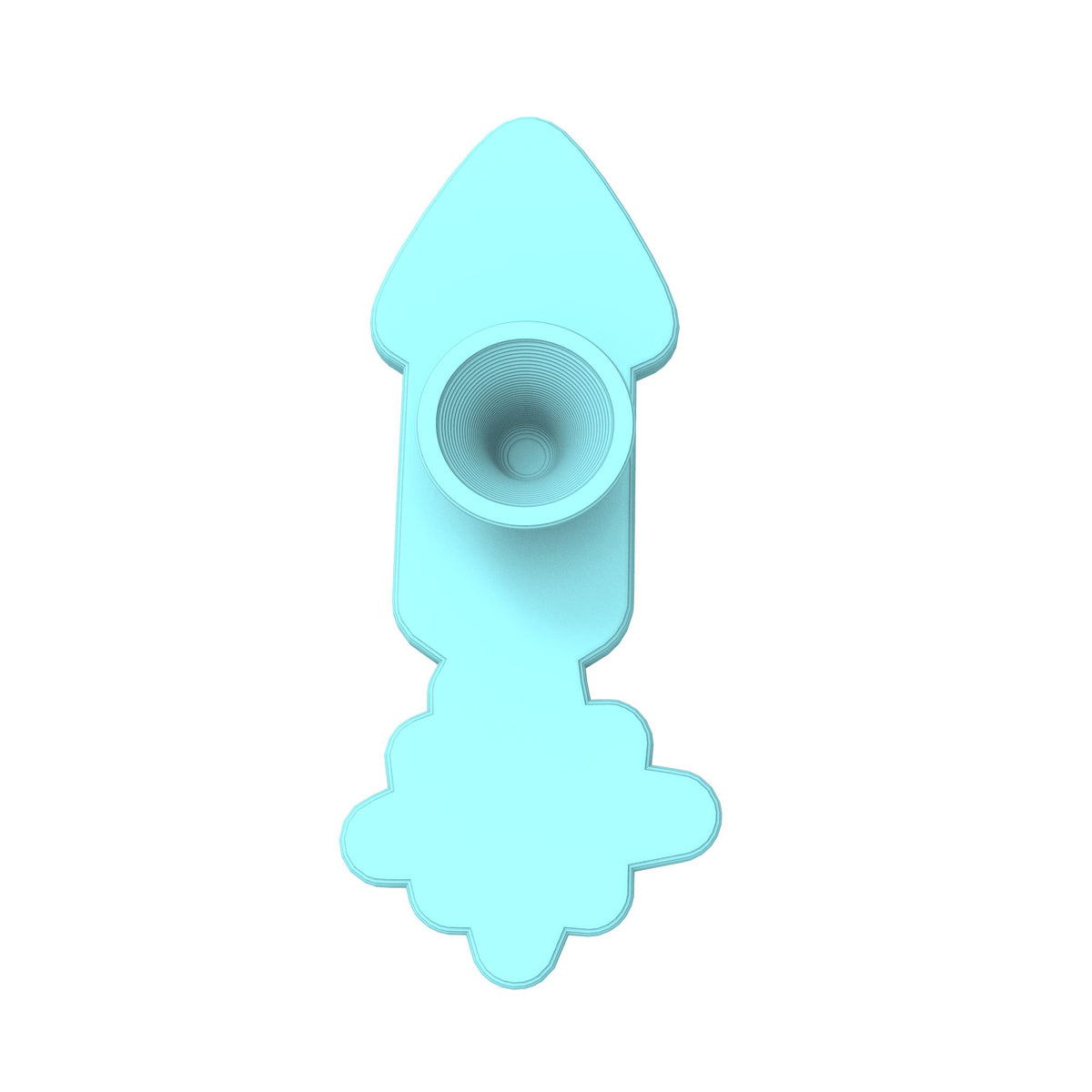 Firework Rocket Cookie Cutter | Stamp | Stencil #1