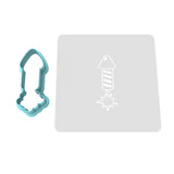 Firework Rocket Cookie Cutter | Stamp | Stencil #2