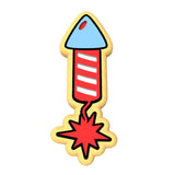 Firework Rocket Cookie Cutter | Stamp | Stencil #2