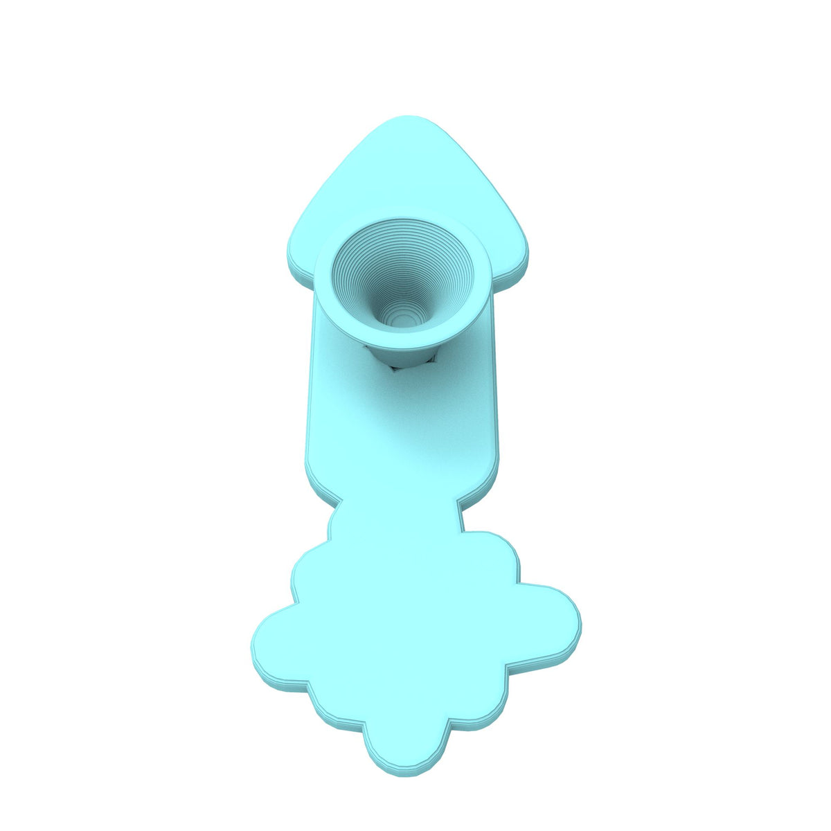 Firework Rocket Cookie Cutter | Stamp | Stencil #3