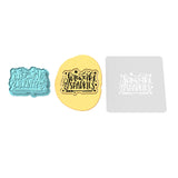 Fireworks and Sparkles Cookie Cutter | Stamp | Stencil #1