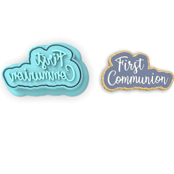 First Communion Cookie Cutter | Stamp | Stencil #1