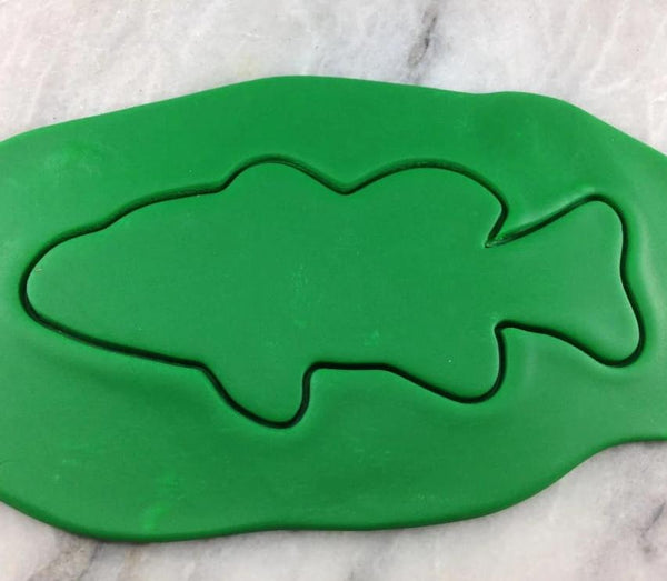 Fish Outline Cookie Cutter #1 - Boys/ Army / Outdoorsman