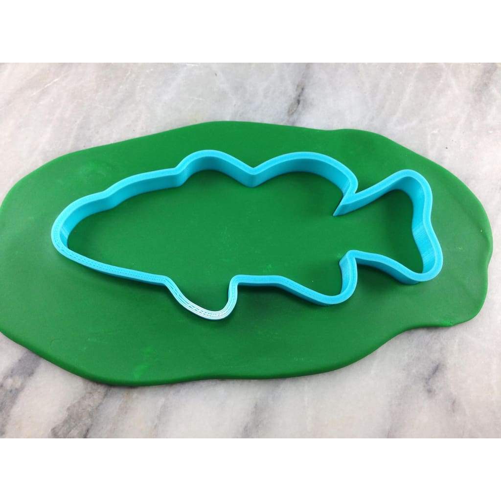 Fish Outline Cookie Cutter #1 - Boys/ Army / Outdoorsman