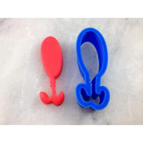 Fishing Lure Cookie Cutter Outline #2 Boys/ Army / Outdoorsman Cookie Cutter Lady 