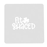 Fit Shaced Cookie Cutter | Stamp | Stencil #1 Cookie Cutter Lady MINI - 2 Inches (5cm) Stencil ONLY 