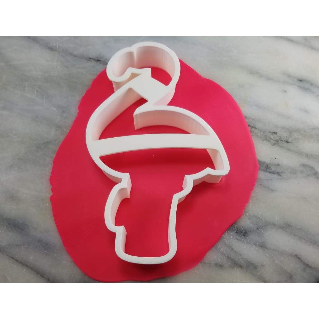 Flamingo Cookie Cutter Outline #1 - Animals & Dinosaurs