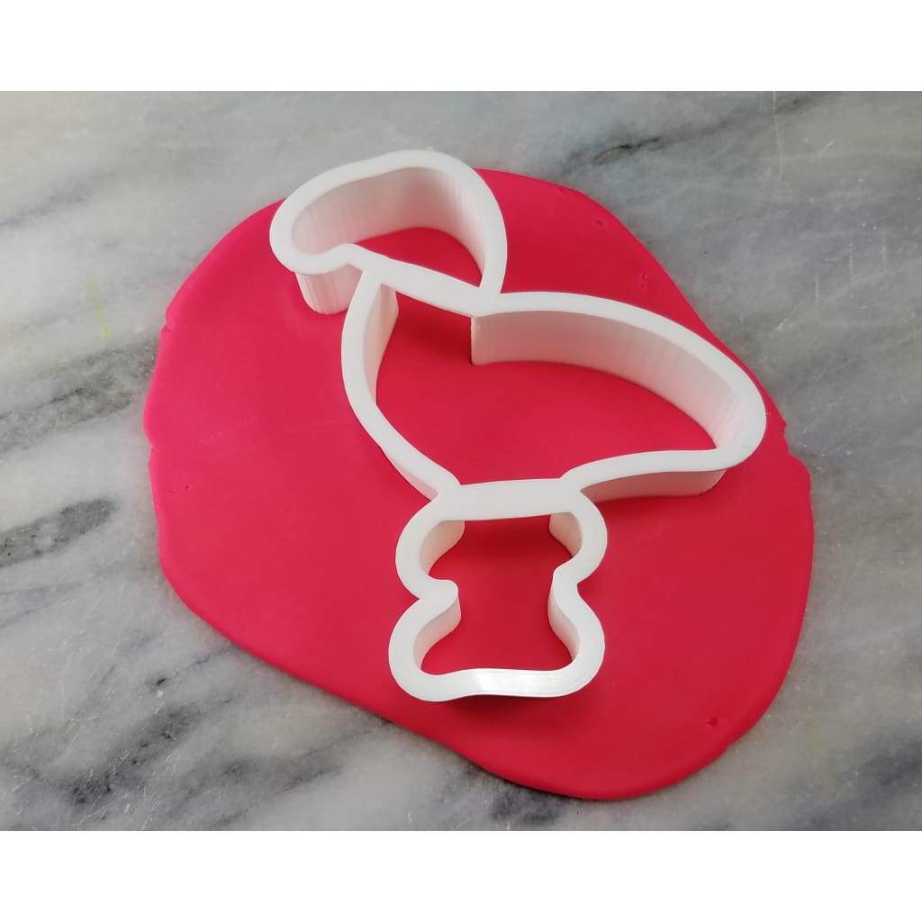 Flamingo Cookie Cutter Outline #2 - Animals & Dinosaurs