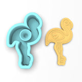 Flamingo Cookie Cutter | Stamp | Stencil #1