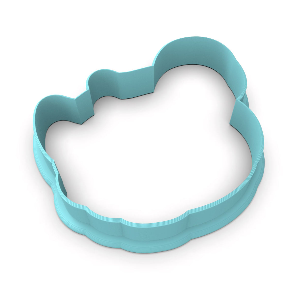 Flamingo Pool Float Cookie Cutter | Stamp | Stencil #1
