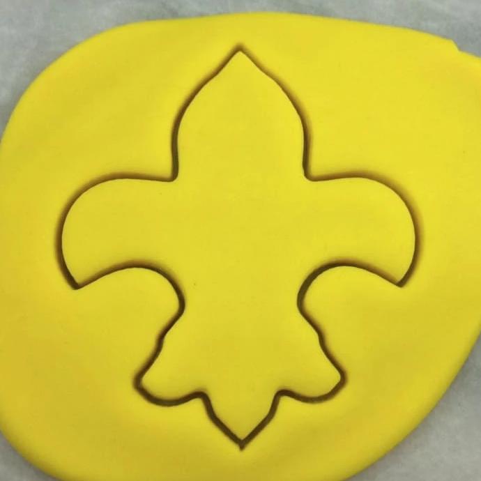 Fleur de Lis Cookie Cutter Letters/ Numbers/ Shapes Cookie Cutter Lady 