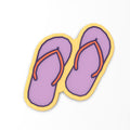 Flip Flop Pair Cookie Cutter | Stamp | Stencil #1