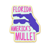 Florida America's Mullet Cookie Cutter | Stamp | Stencil #1