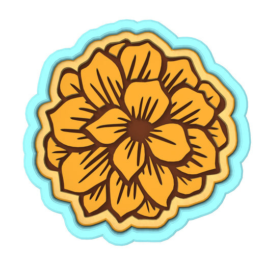 Flower Cookie Cutter | Stamp | Stencil #4 Animals & Dinosaurs Cookie Cutter Lady 