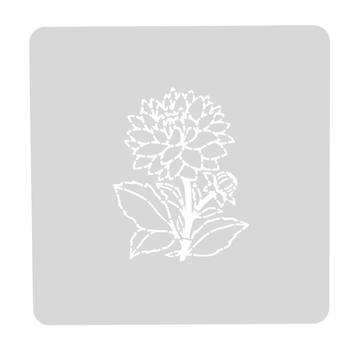 Flower Cookie Cutter | Stamp | Stencil #7 Animals & Dinosaurs Cookie Cutter Lady MINI - 2 Inches (5cm) Stencil ONLY 