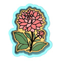 Flower Cookie Cutter | Stamp | Stencil #7 Animals & Dinosaurs Cookie Cutter Lady 