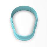 Flowered Skull Cookie Cutter | Stamp | Stencil #1