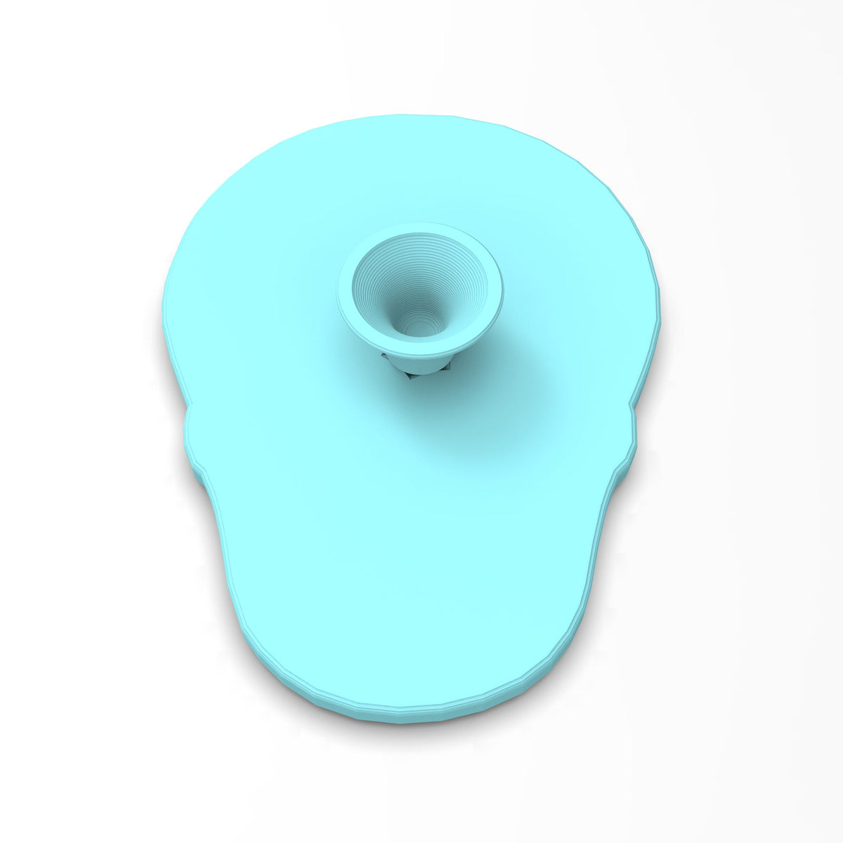 Flowered Skull Cookie Cutter | Stamp | Stencil #1