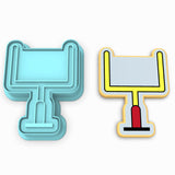 Football Field Goal Cookie Cutter | Stamp | Stencil #1
