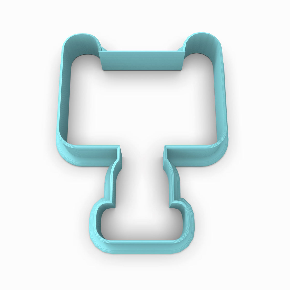 Football Field Goal Cookie Cutter | Stamp | Stencil #1