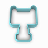 Football Field Goal Cookie Cutter | Stamp | Stencil #1