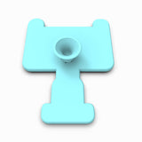 Football Field Goal Cookie Cutter | Stamp | Stencil #1