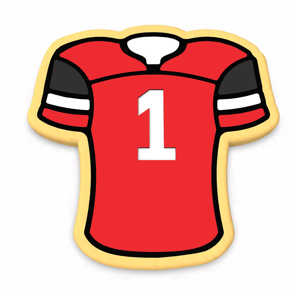 Football Jersey Cookie Cutter | Stamp | Stencil #1 Sports Cookie Cutter Lady 