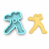 Football Quarterback Cookie Cutter | Stamp | Stencil #1