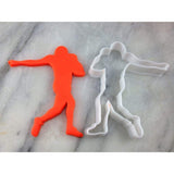 Football Stiff Arm Player Cookie Cutter Outline - Sports