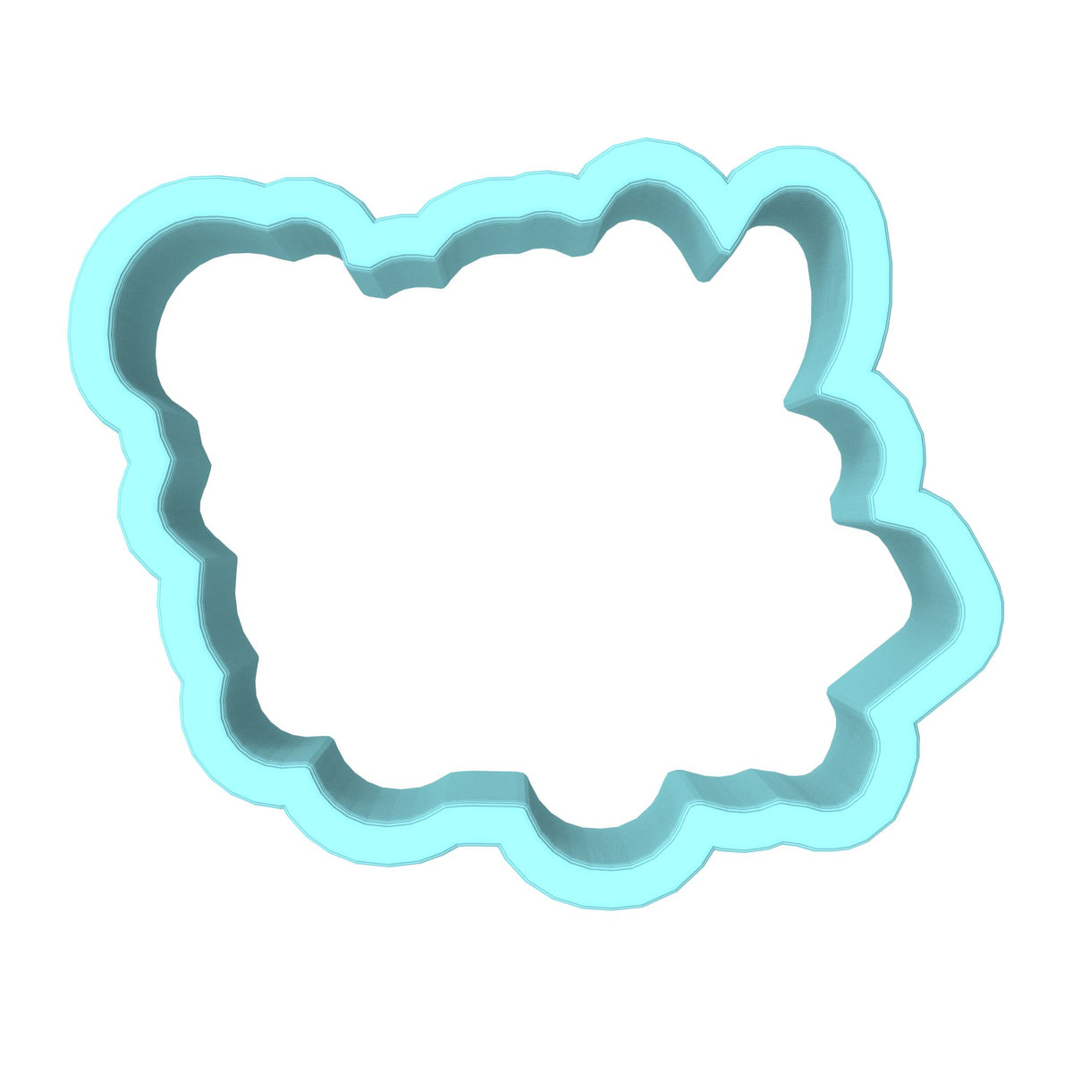 Forget the Eggs Give Me Carats Cookie Cutter | Stamp | Stencil #1 Animals & Dinosaurs Cookie Cutter Lady MINI - 2 Inches (5cm) Cookie Cutter ONLY (Outline) 