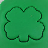 Four Leaf Clover Cookie Cutter Outline - St Pats / July 4th