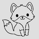 Fox Cookie Cutter | Stamp | Stencil #4