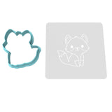 Fox Cookie Cutter | Stamp | Stencil #4