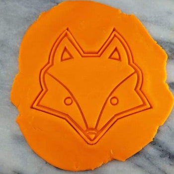 Fox Face Cookie Cutter  Stamp & Outline #1