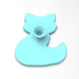 Fox Flowered Cookie Cutter | Stamp | Stencil #1