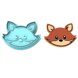 Fox Head Cookie Cutter | Stamp | Stencil #1