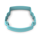 Frankenstein Face Cookie Cutter Outline & Stamp 4