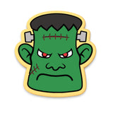 Frankenstein Face Cookie Cutter Outline & Stamp #5