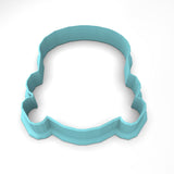 Frankenstein Face Cookie Cutter | Stamp | Stencil #1 Halloween / Fall Cookie Cutter Lady 2 Inch Small Cupcake Cutter Only No