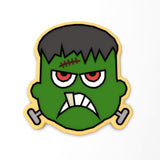 Frankenstein Face Cookie Cutter | Stamp | Stencil #1 Halloween / Fall Cookie Cutter Lady 