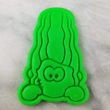 Frankenstein's Bride Cookie Cutter Outline & Stamp 1