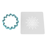 Freedom and Fireworks Cookie Cutter | Stamp | Stencil #1