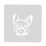 French Bulldog Cookie Cutter | Stamp | Stencil #1 Animals & Dinosaurs Cookie Cutter Lady MINI - 2 Inches (5cm) Stencil ONLY 