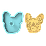 French Bulldog Cookie Cutter | Stamp | Stencil #1 Animals & Dinosaurs Cookie Cutter Lady 